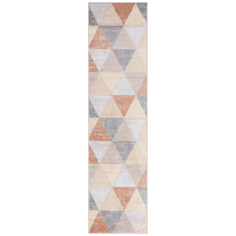 Phoenix 500 Performance Geometric Rug, Runner 2'2" x 9'