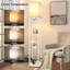 Lampe sur pied colonne grise 64 po Fredy-594765754