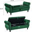 Rembourré, banc en pin, motif uni, rembourrage, rembourrage confortable, banc de support de poids avec rangement,