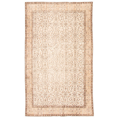 Sofi One-of-a-Kind 5'1" X 8'9" 1990s Wool Area Rug in Beige