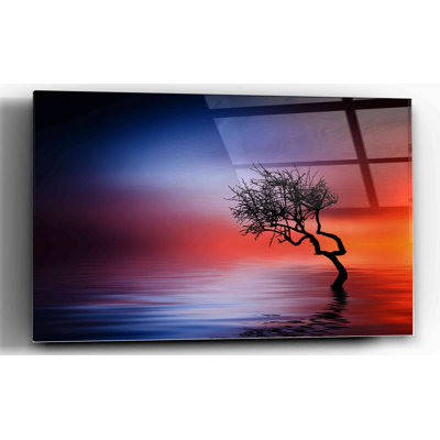 "Growing Reflections" Acrylic Wall Art, 48" x 32"