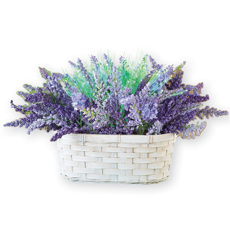 Lavender Hanging Basket Arrangement