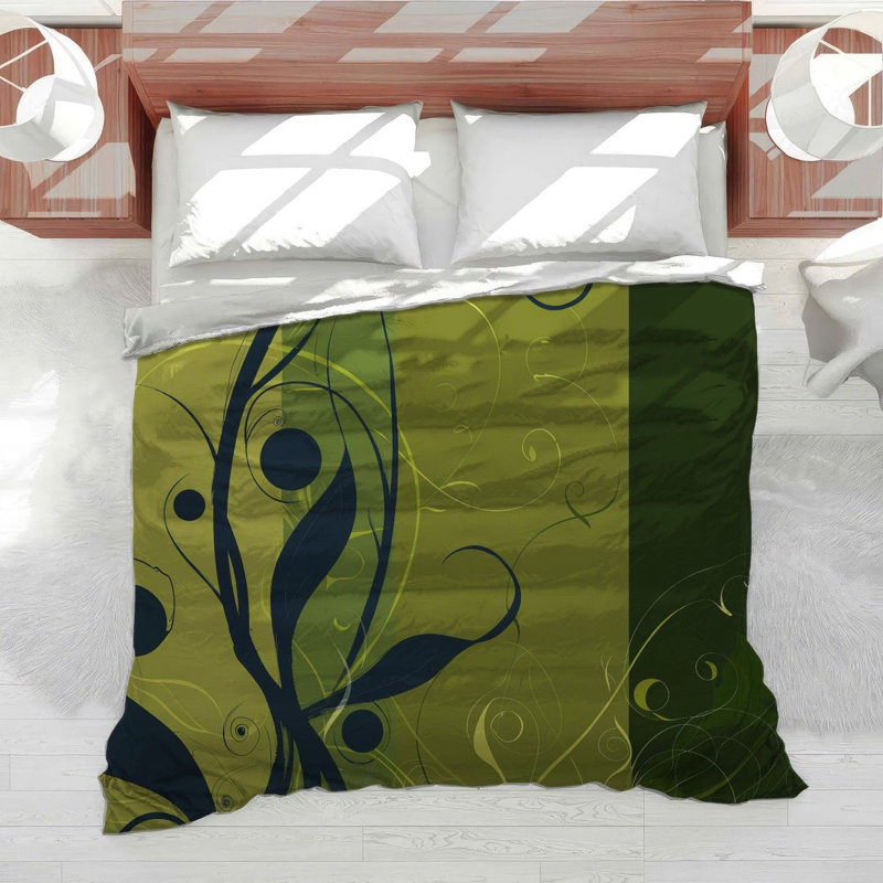 Floral Bedding Cool Pattern Comforter Harmonious, King Comforter