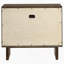 Table de chevet 2 tiroirs brun chaud