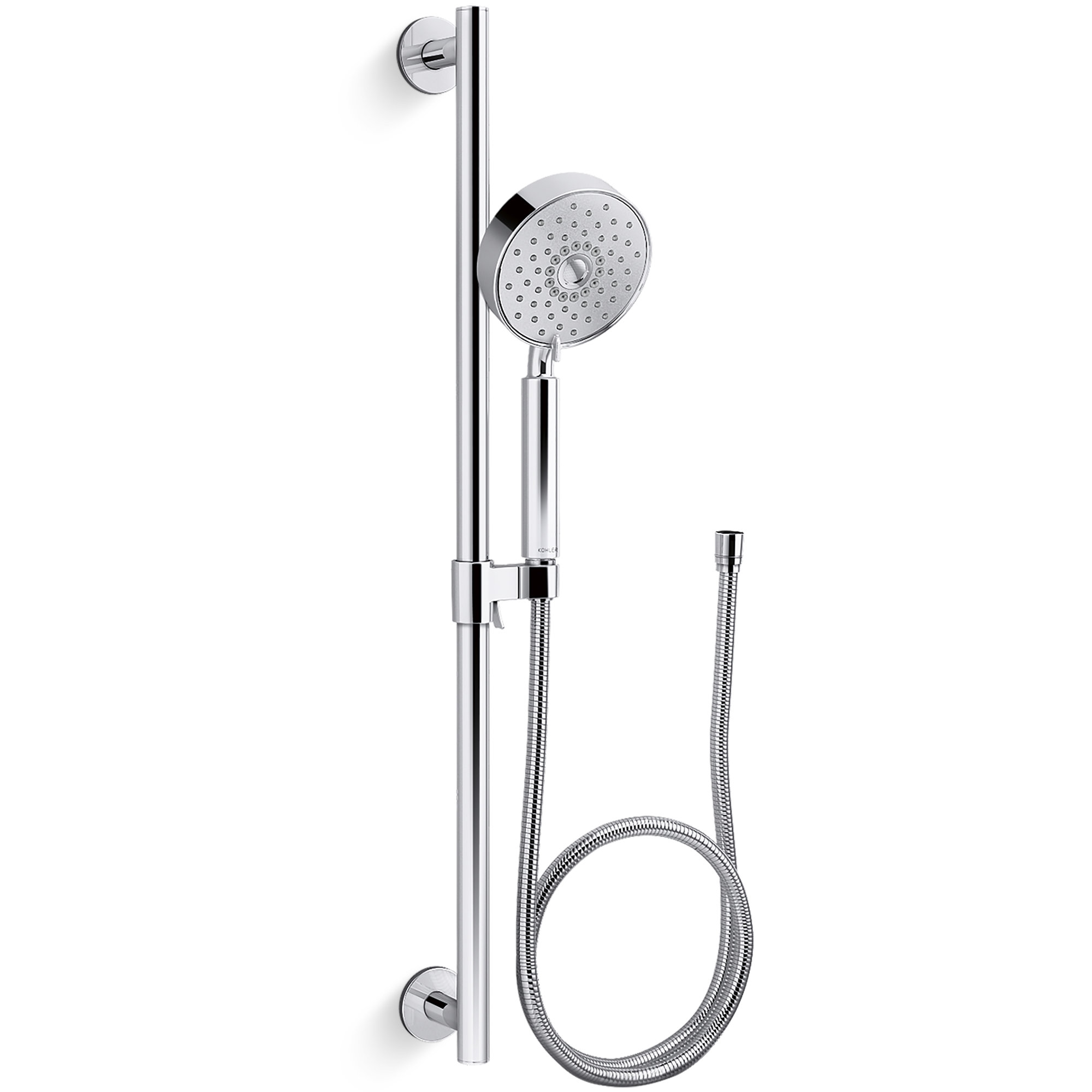 Purist 1.75 GPM Multifunction Handshower Kit with Katalyst Air-Induction Technology, 2.5 GPM, Polished Chrome