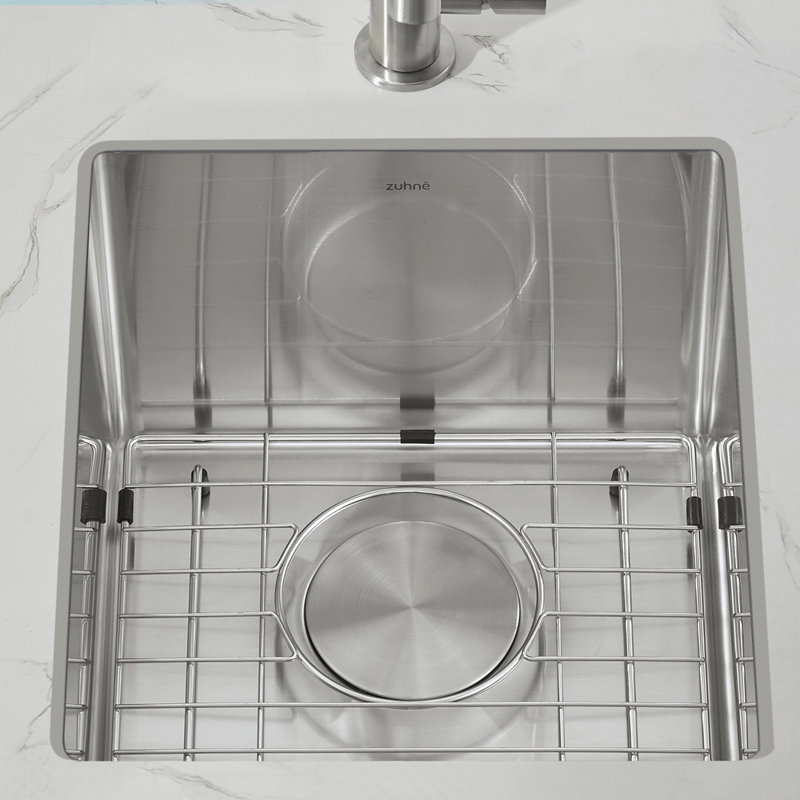 15'' L Single Bowl Stainless Steel Kitchen Sink