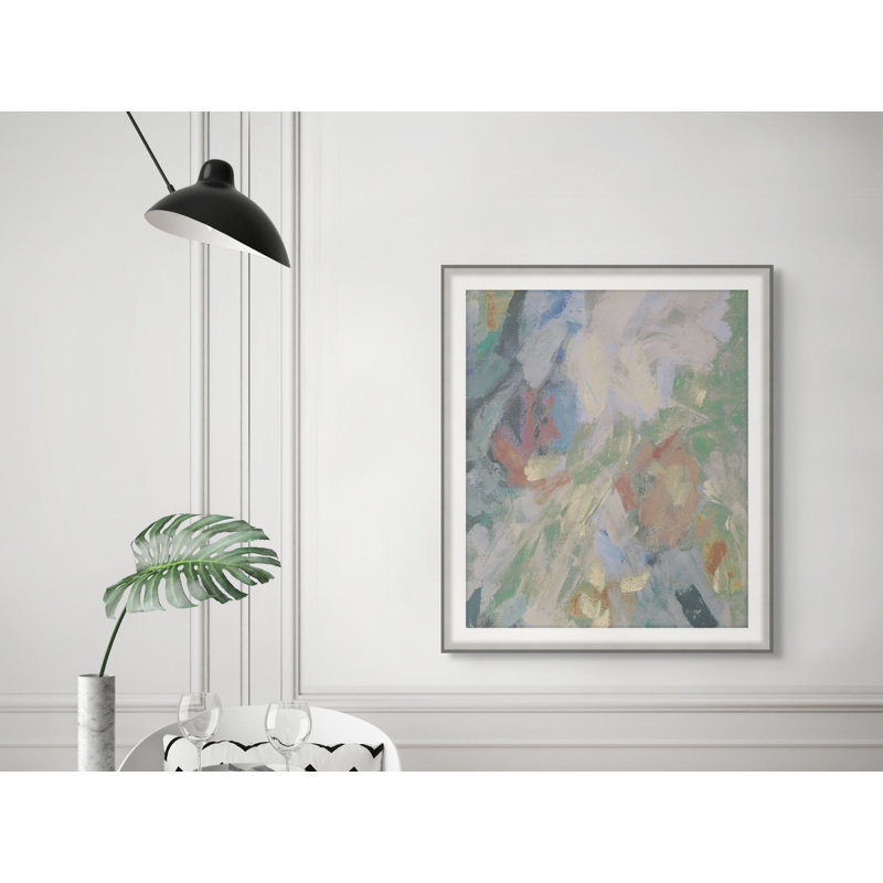 Abstract Print by Katie Willes, 22.75" H x 19.75" W