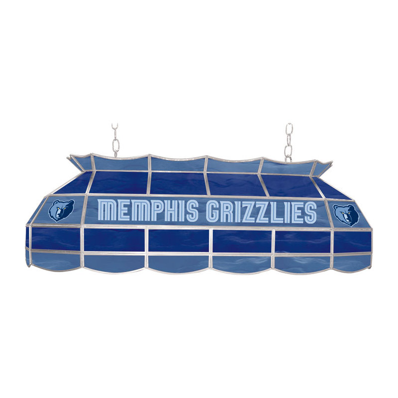 1 - Light Pool Table Lights Pendant, Memphis Grizzlies