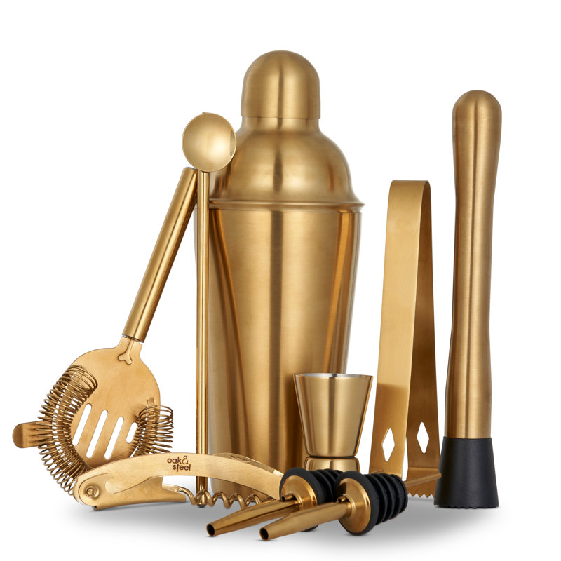 Livorno Gold Stainless Steel Bar Tool