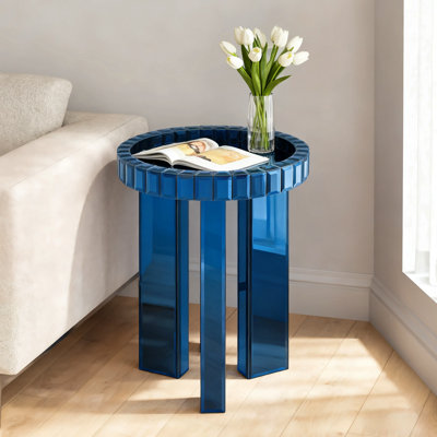 Glass Top End Table