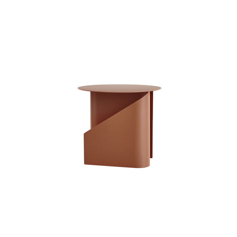 Sentrum Side Table, Burnt Orange