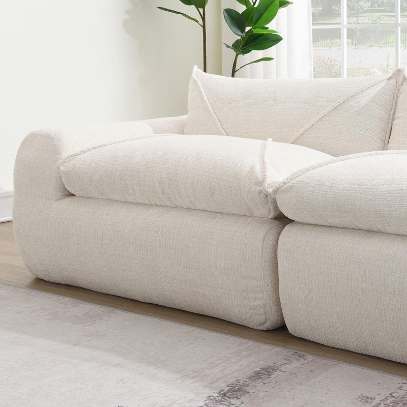 Boneless 116'' Fully Compressed Sofa