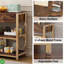 Console Console - Table d'entrée étroite - Canapé 31,9 po avec tiroirs et tablettes de rangement à 3 niveaux