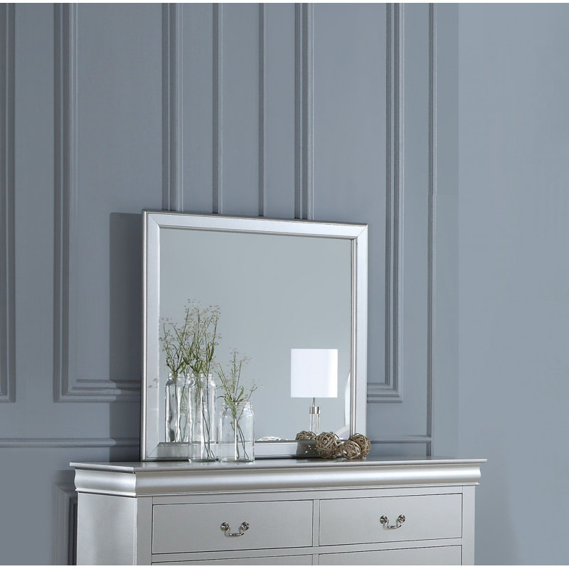 Sandburg Mirror, Gray