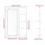 Pharmacie 30 po x 28 po avec miroir pour salle de bain-1565623466