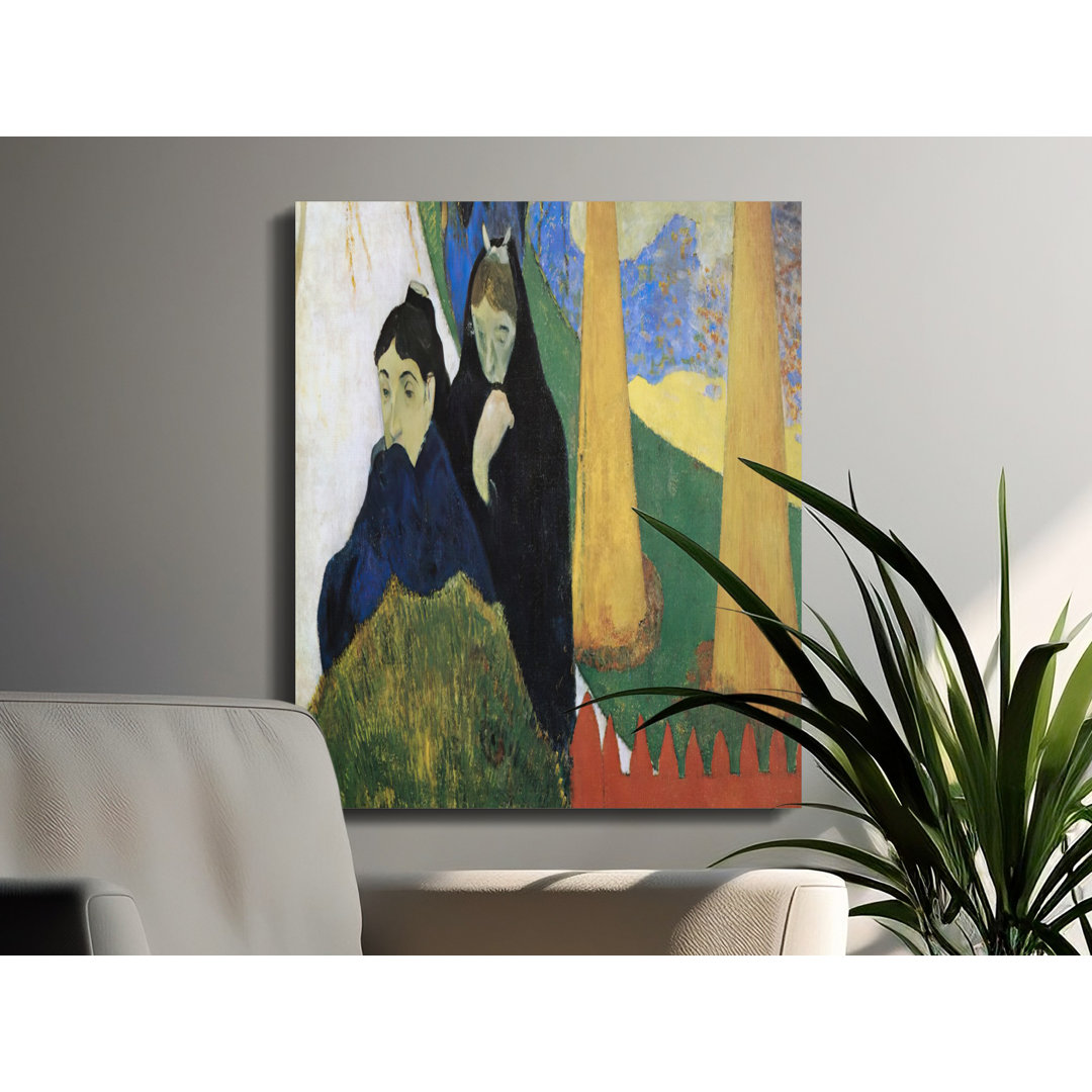 Paul Gauguin Art Canvas Print, Vintage French Post Impressionist Painting Wall Decor, Classic Artwork Reproduction for Art Lover Gift