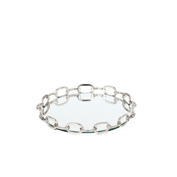 Linked Mirrored Tray-Nickel (Large)