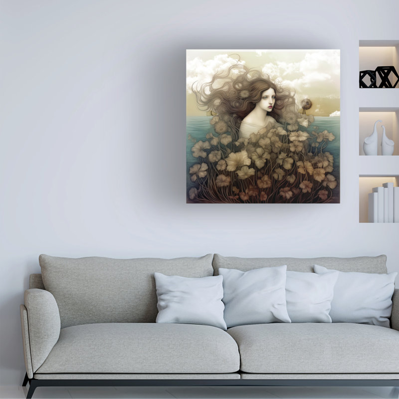Art sur toile Sasha, 14" H x 14" W
