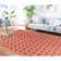 Gonde Martha Stewart Performance Geometric Indoor/Outdoor Area Rug