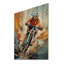 Vélo «I abstrait», impression sur bois-862665839