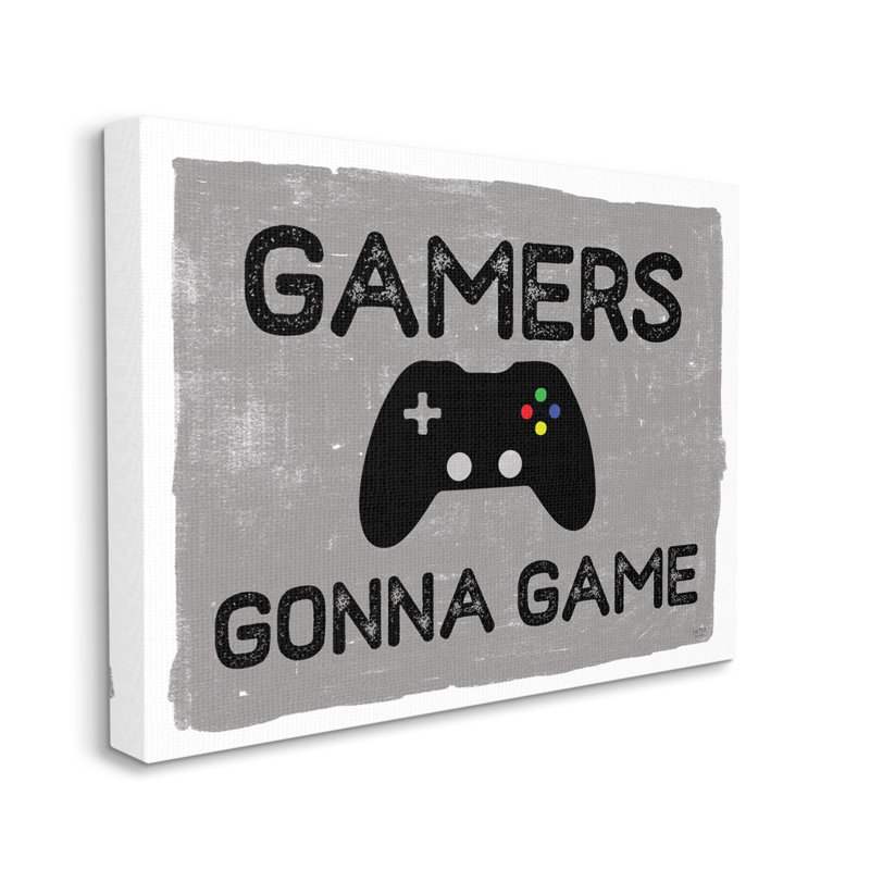 Moteurs de jeu Gamers Gonna, Toile tendue, H 24 po x l 30 po x P 1,5 po