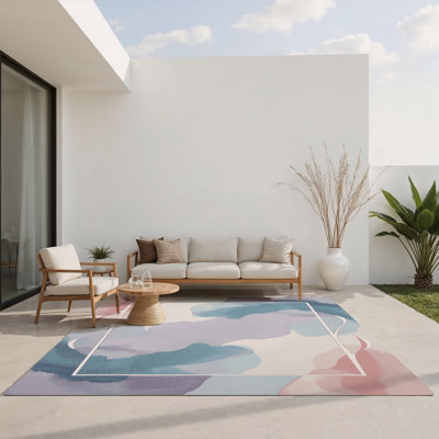 Tapis intérieur et extérieur Horizon Veil