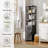 Freestanding Bamboo Bathroom Storage Cabinet-1079184911