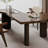 Nut-brown Free Form Solid Wood desk-485379216-485379219