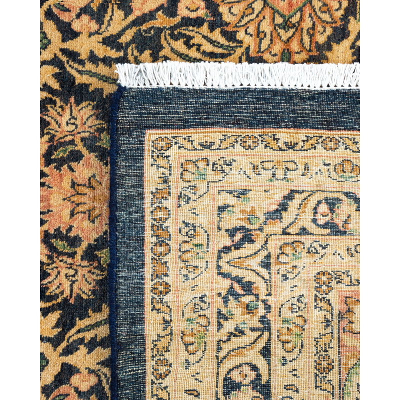 Classic One-of-a-Kind 9' X 12'6" Hand Knotted Area Rug