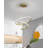 Dado 3 - Light LED Tiered Chandelier-1935623878-1884219100