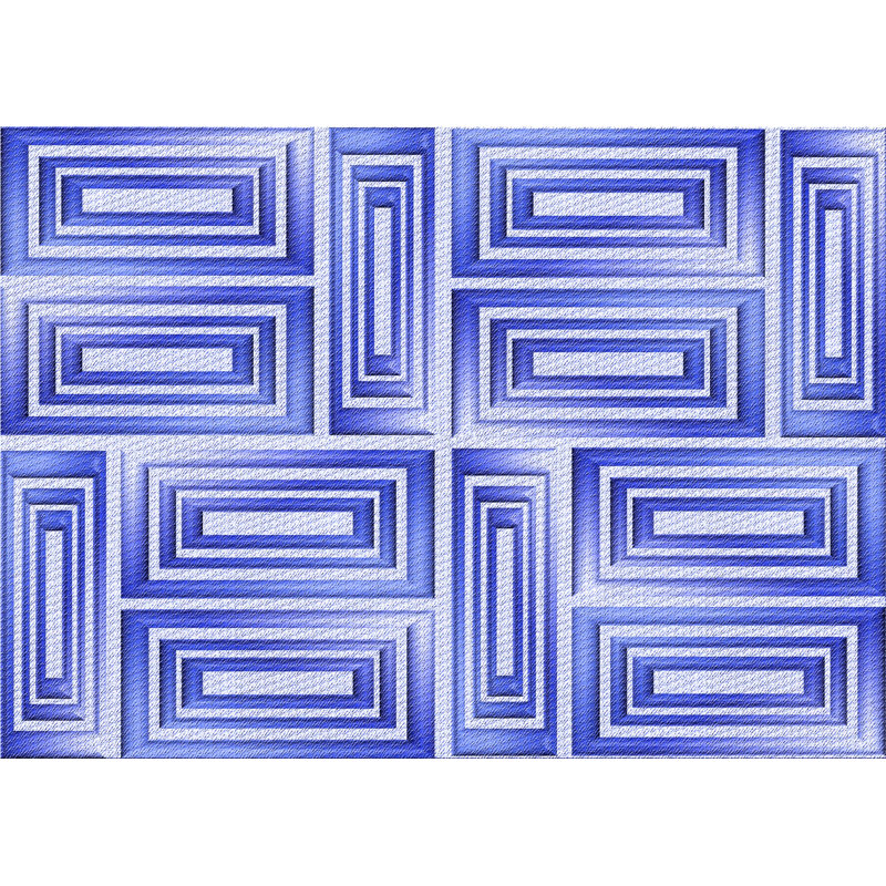 Indoor Rug, Rectangle 7' x 9'