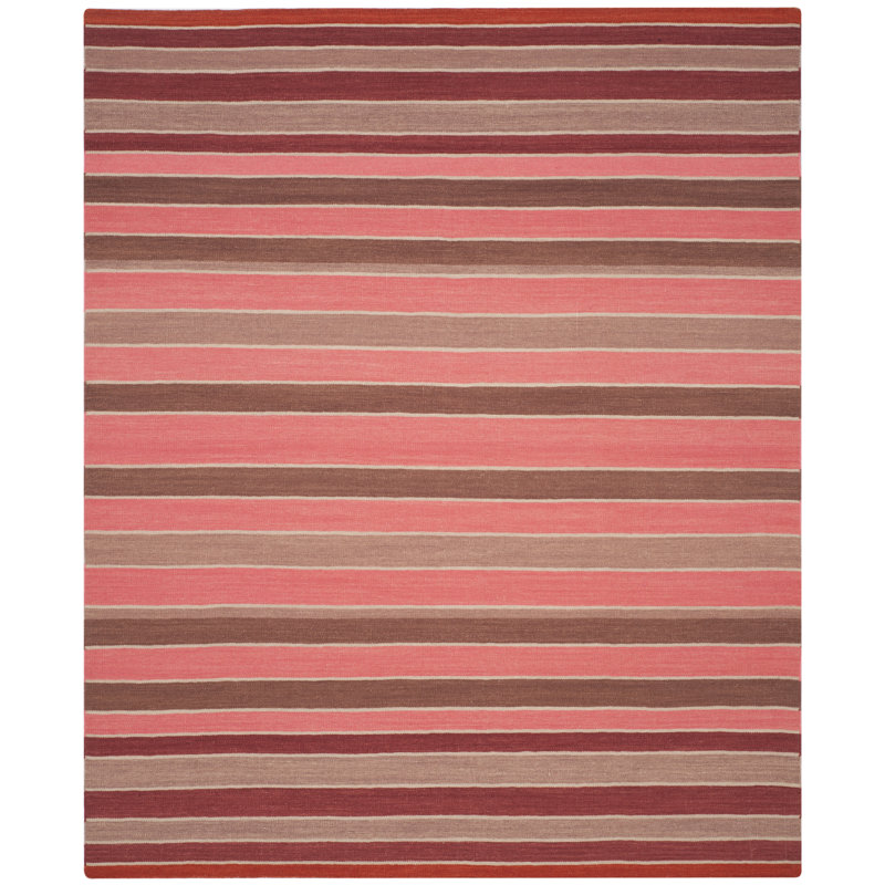 Ralph Lauren Barragan Stripe Wool Striped Rug, Rectangle 8' x 10'