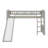 Loft Bed With Slide And Ladder-1077736887