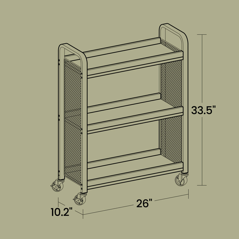 Metal Bar Cart