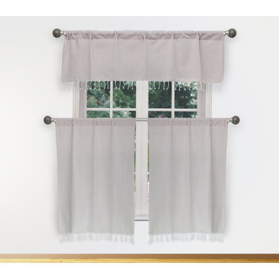 Savi Cotton Tailored Kitchen Curtain