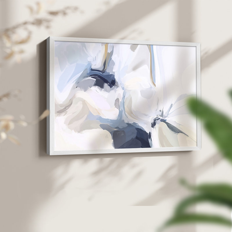 Fresh Air I - Impression encadrée - Restickable, H 8 po x l 10 po, Blanc