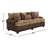 3-Seat Upholstered Nailhead Trimmed Sofa