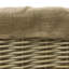 Hand Woven Wicker Laundry Basket with Handles