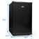 Portable 2.8 Cubic Feet Upright Freezer with Adjustable Temperature Controls