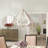 Zyvon Steel Dimmable Lantern Geometric Chandelier-228131168-263978456-263978459