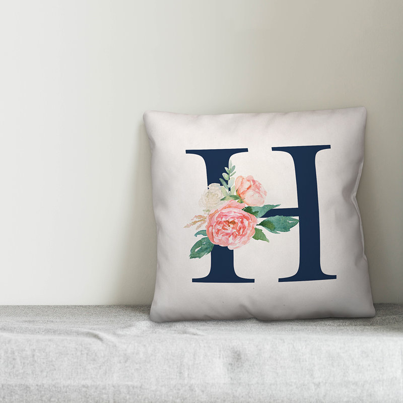 Housse et insert de coussin d'extérieur carré Monogram, H