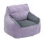 Fauteuil à billes en velours côtelé Compression-123804667