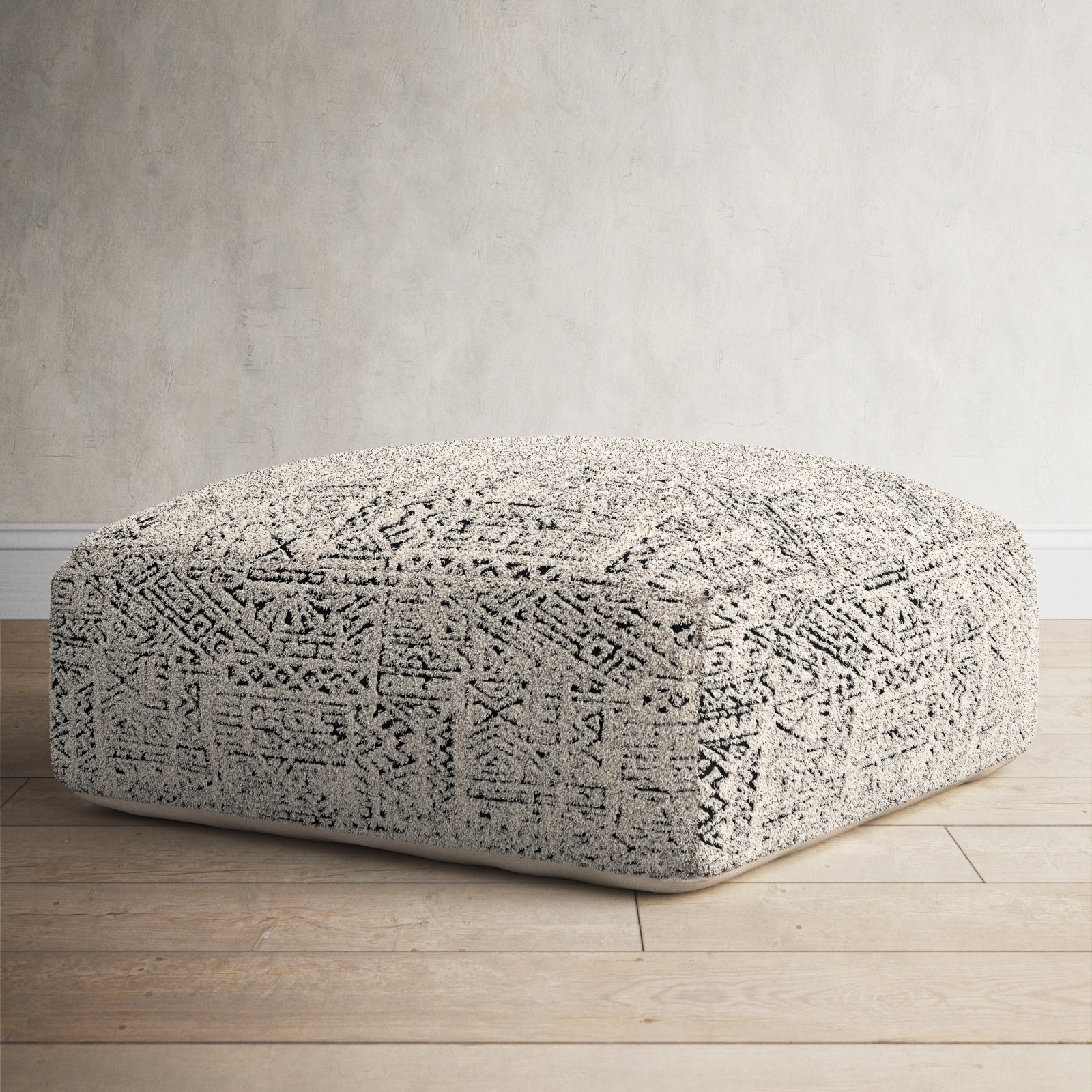 Rocchetto Upholstered Pouf