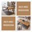 Bureau rectangulaire moderne et simple-186884257