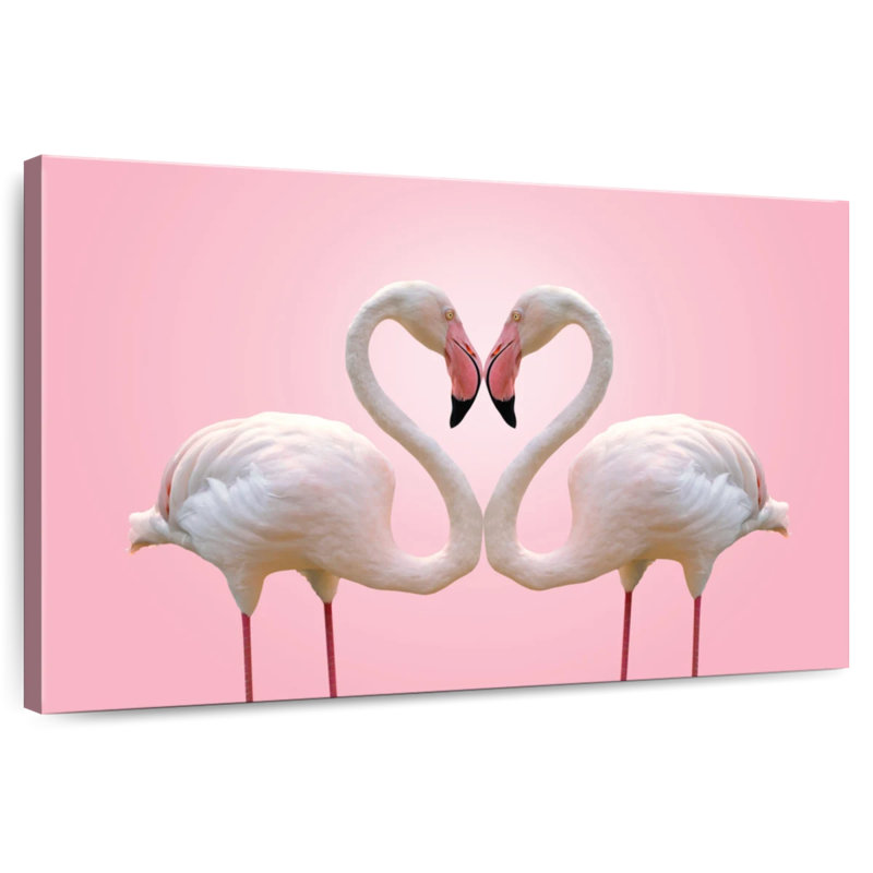 Brampt Flamingo Affection, H 8 po x l 12 po