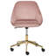 Fairmont Park Velvet Office Chair-2097097816-2097097893