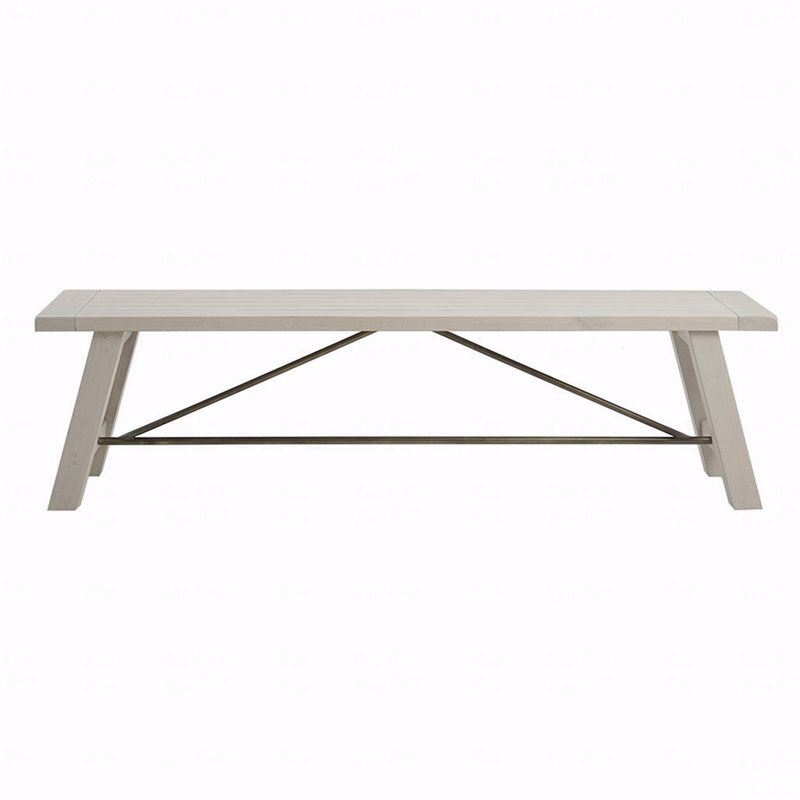 Banc de salle à manger, Blanc
