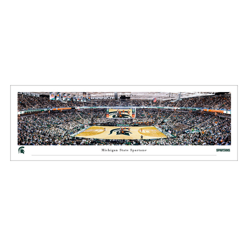 Michigan State Spartans Basketball - Sans cadre, Impression sans cadre