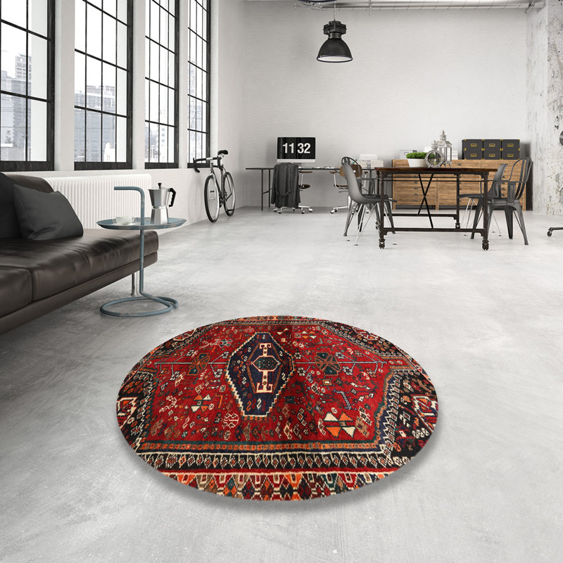 Oriental Indoor Rug, Round 6'