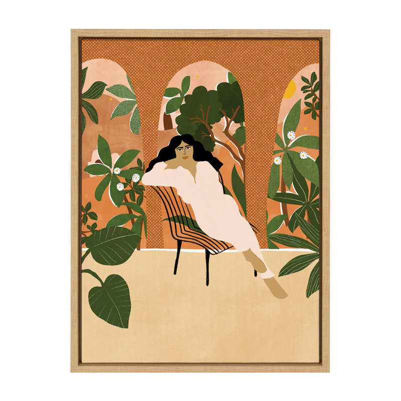 "Méditerranée" par Alja Horvat, reproduction d'art sur toile encadrée